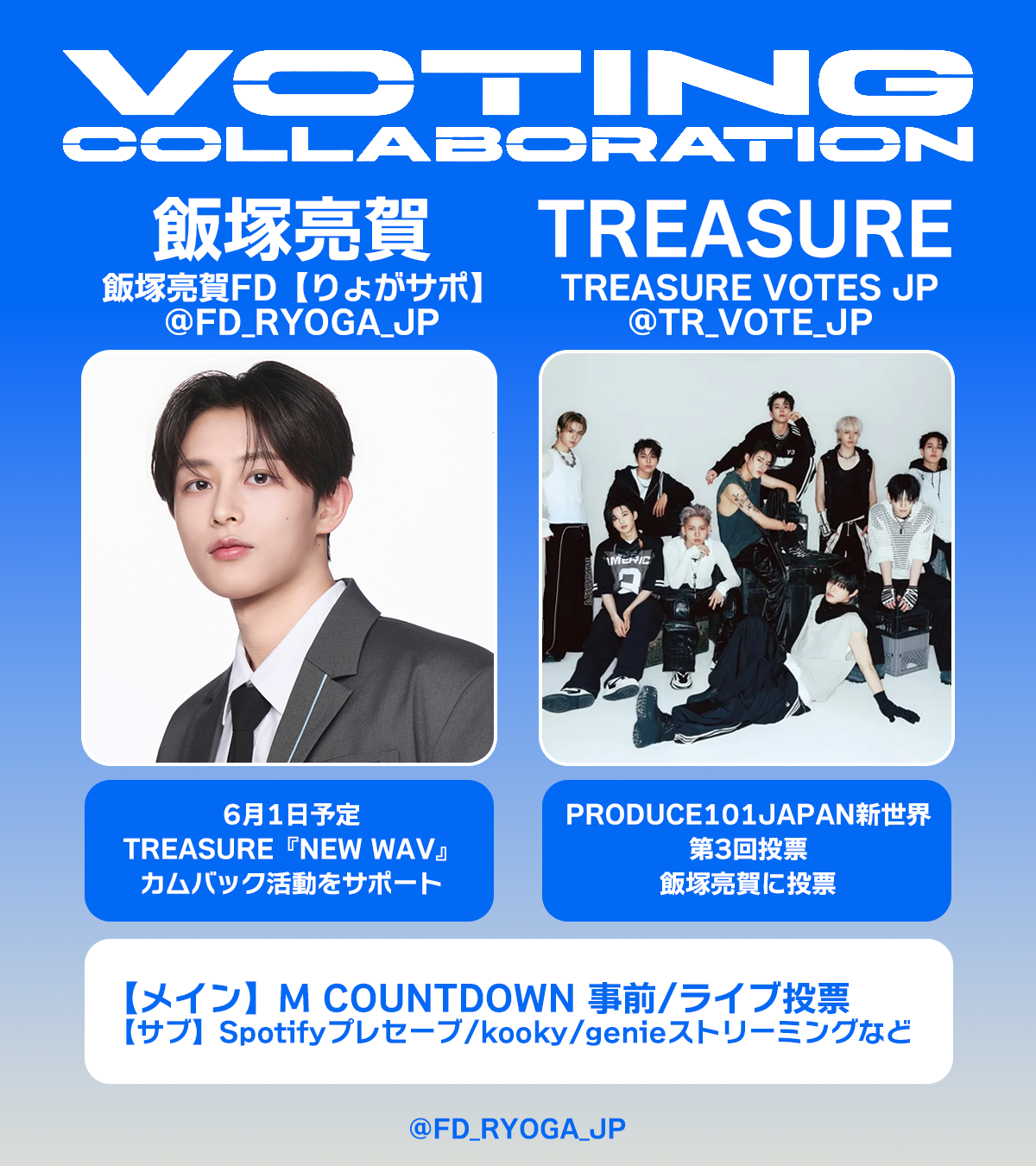 TREASURE様 コラボ